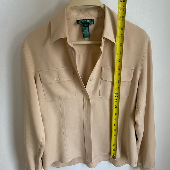 100% silk Ralph Lauren shirt - Picture 5 of 7